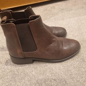 New Look Brown Chelsea Ankle Booties